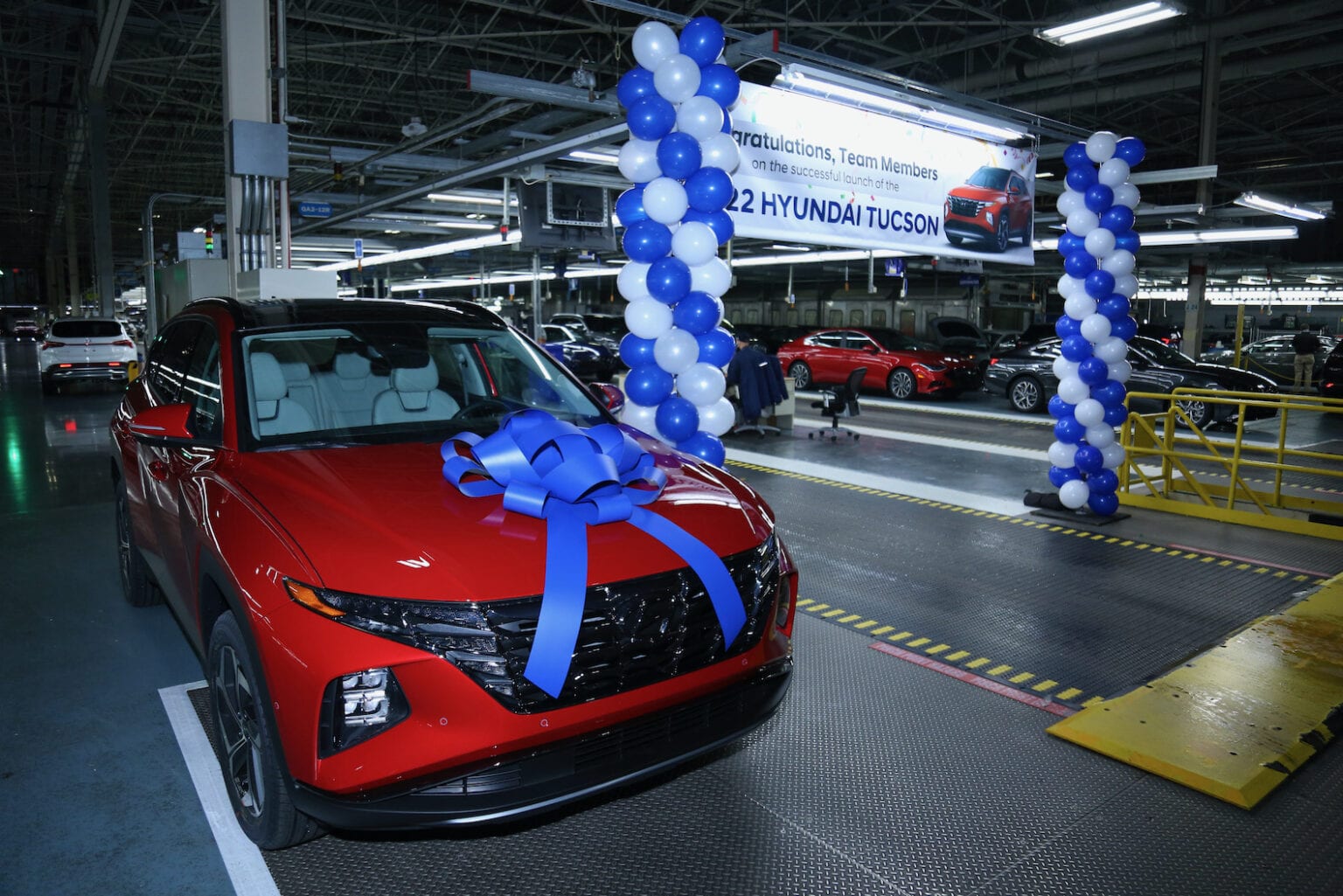 2022 Hyundai Tucson production kicks off in Alabama The