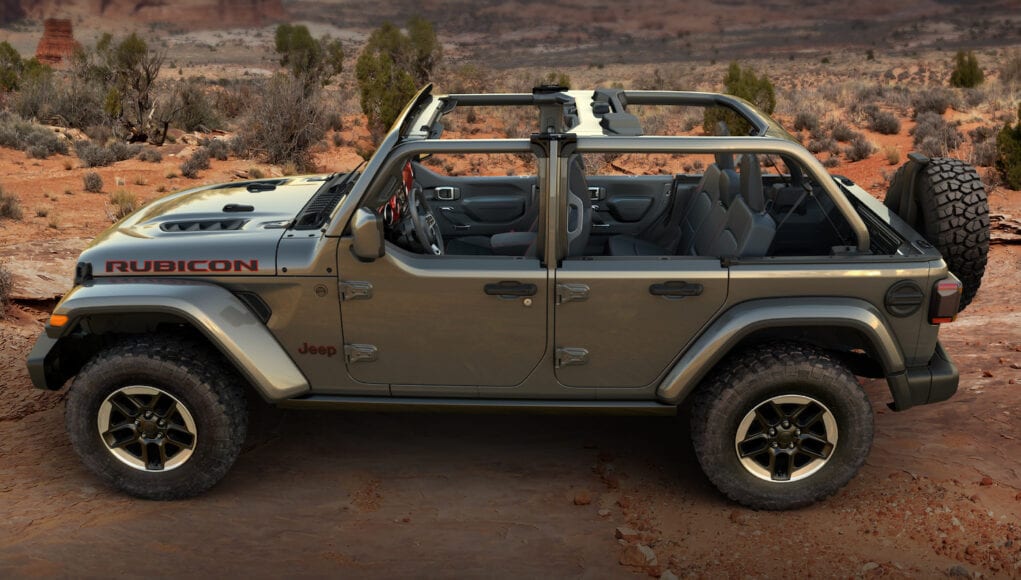 2022 Jeep Wrangler Half Doors