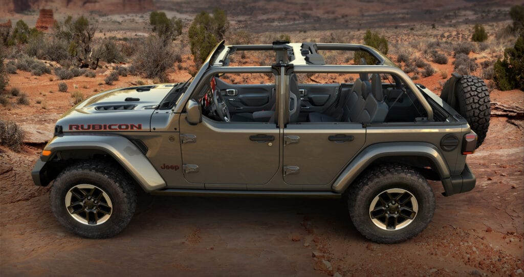 2022 Jeep Wrangler Half Doors