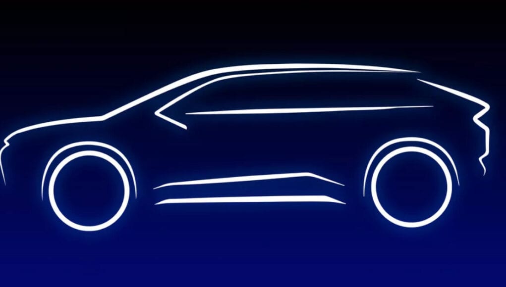 toyota ev crossover teaser