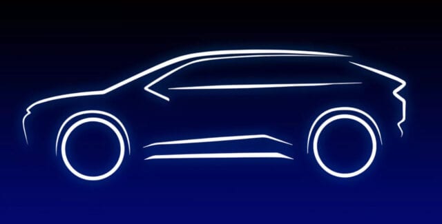 toyota ev crossover teaser
