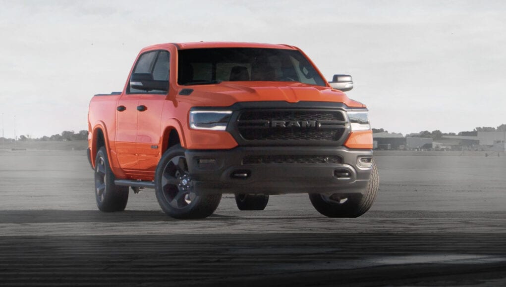 2021 Ram 1500 Built to Serve Edition in Spitfire exterior color