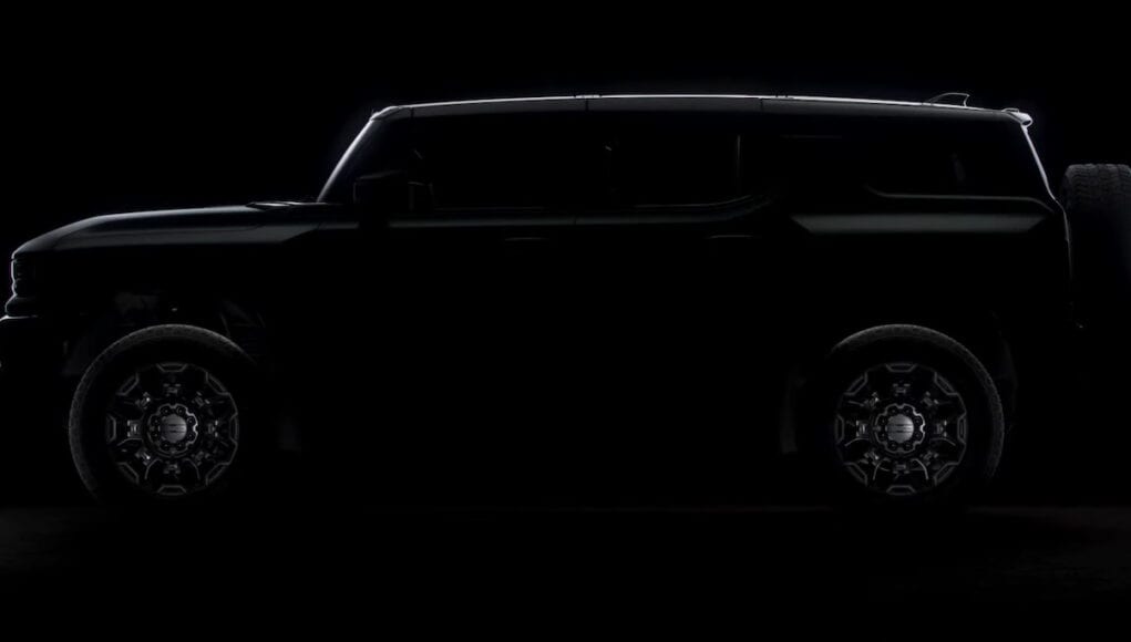 GMC Hummer EV SUV Teaser