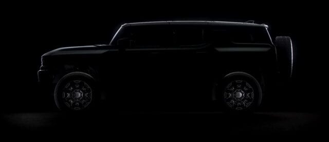 GMC Hummer EV SUV teased as next supertruck GMC Hummer EV SUV Teaser
