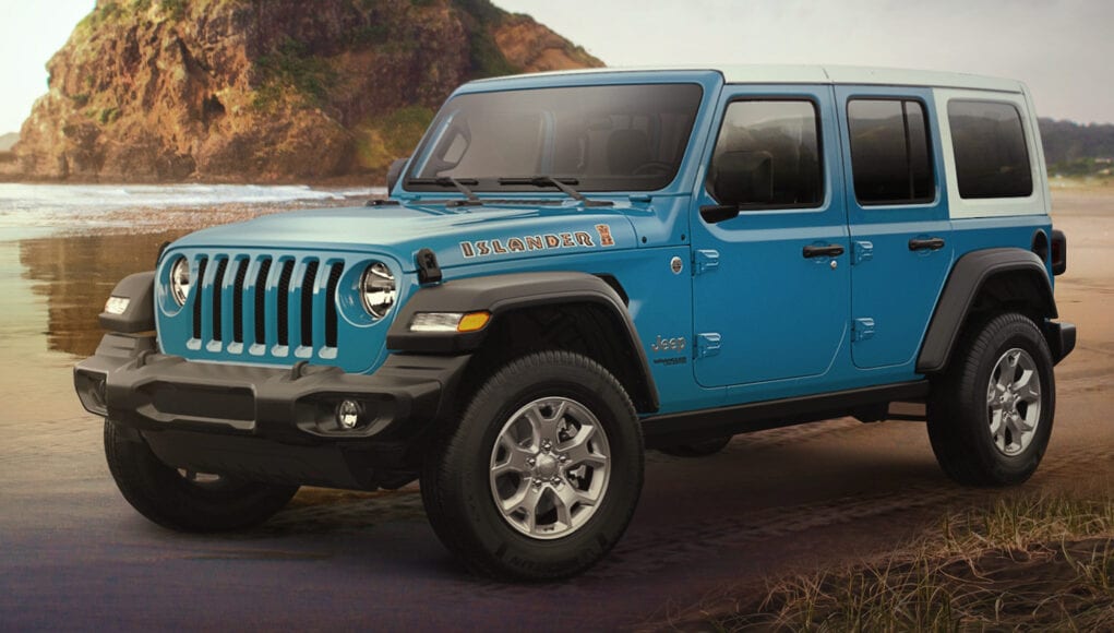 2021 Jeep Wrangler Islander and Jeep Renegade Islander