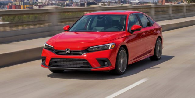 2022 Honda Civic sedan starts at $22,695 2022 Honda Civic Sedan