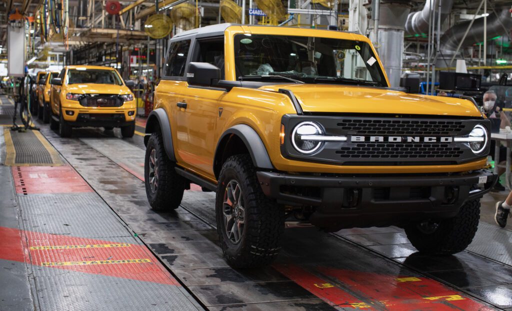 2021 Ford Bronco Production