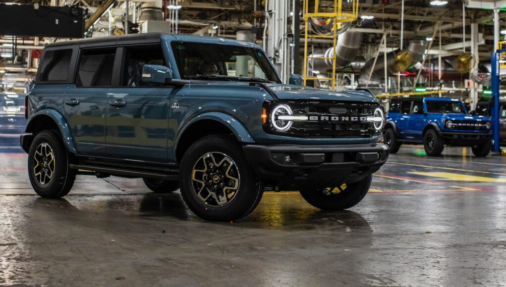 2021 Ford Bronco Production