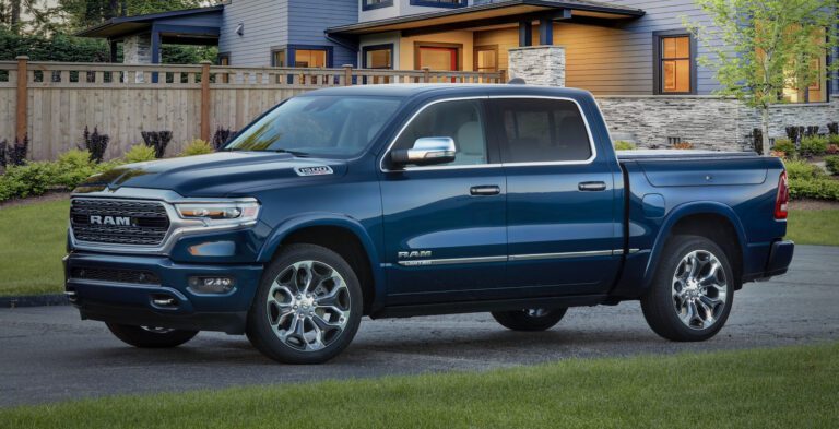 Dodge ram синий