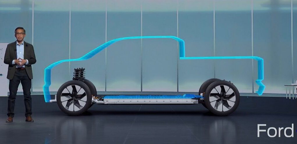 Ford electric truck teaser