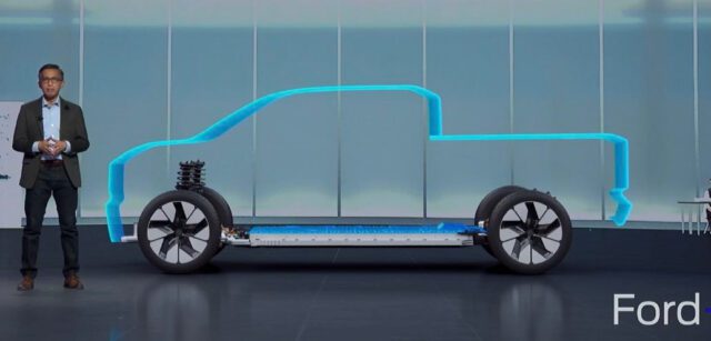 Ford electric truck teaser