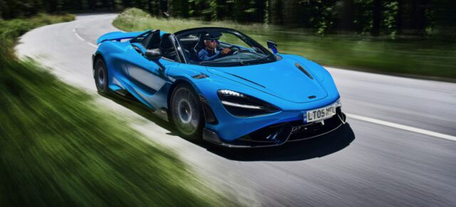 McLaren 765LT Spider drops its top and packs 755-hp McLaren 765LT Spider