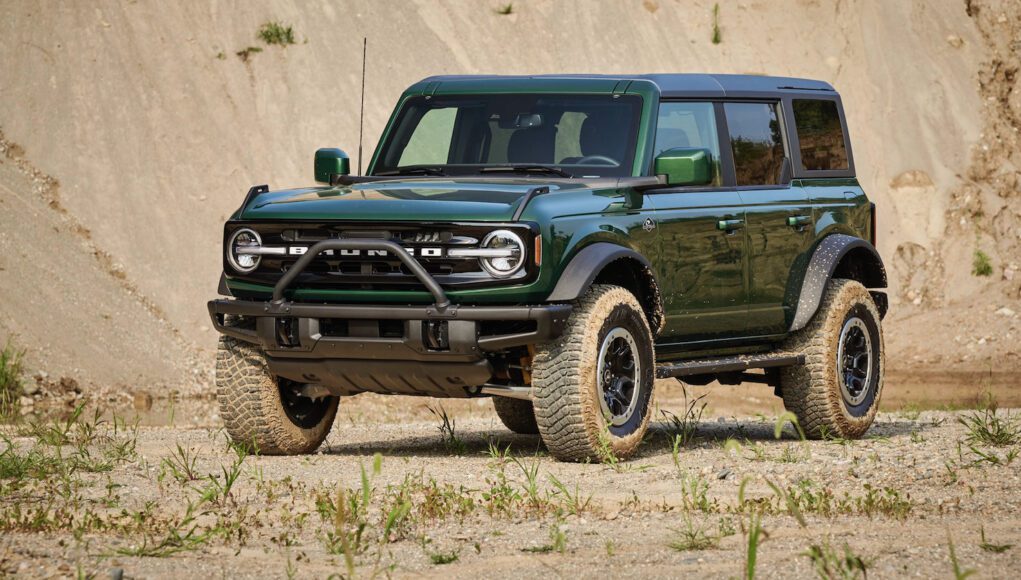 2022 Ford Bronco Eruption Green