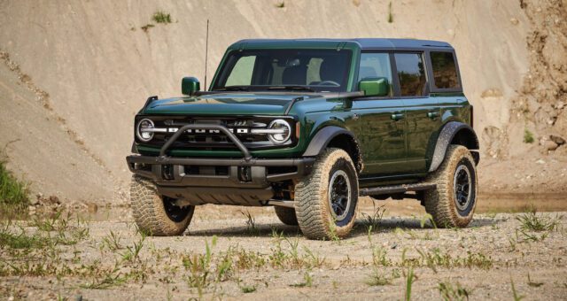 2022 Ford Bronco Eruption Green