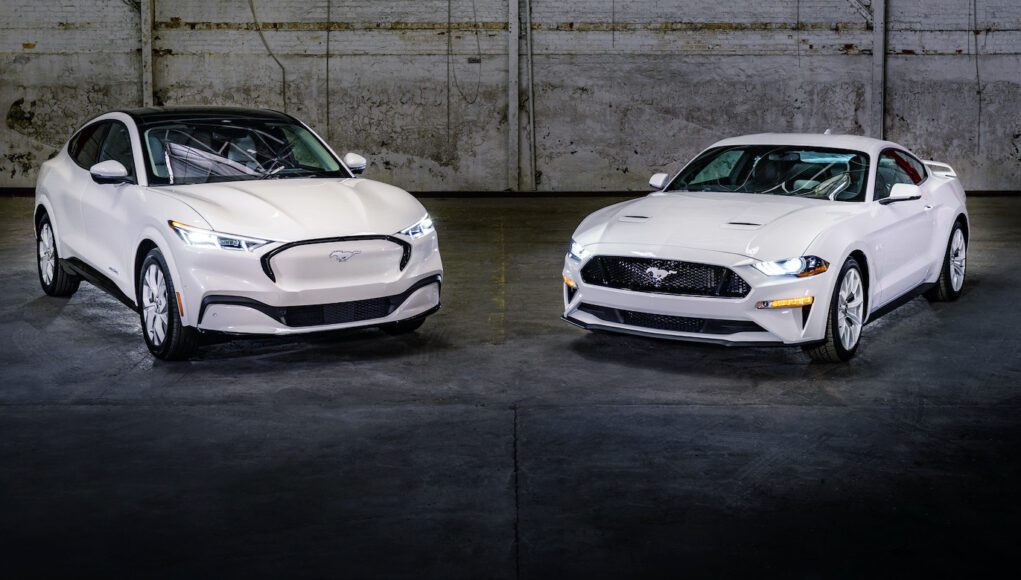 2022 Ford Mustang Ice White Edition