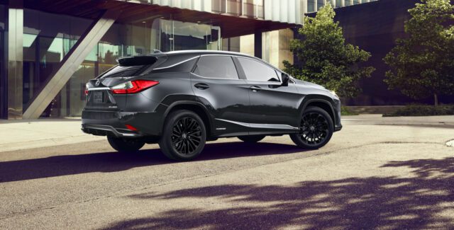 2022 Lexus RX 350 and 450h Black Line special editions add more style 2022 Lexus RX Black Line