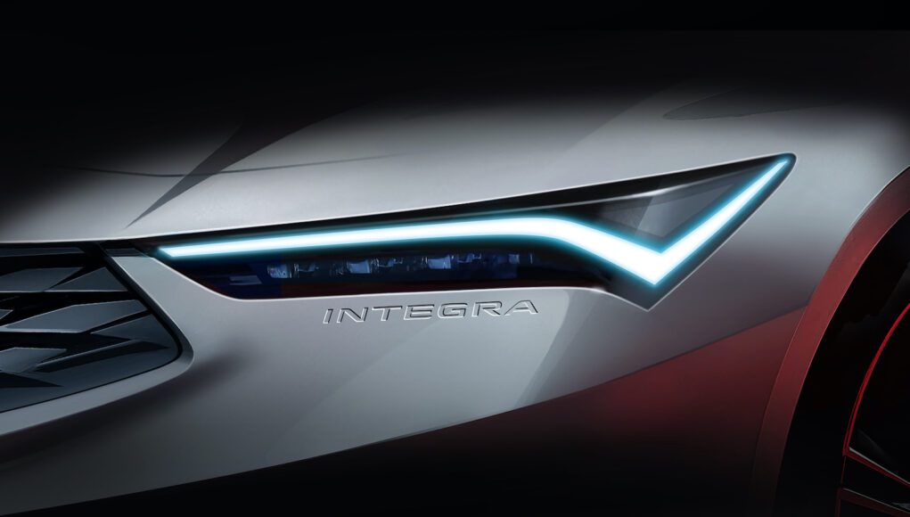 Acura Integra Teaser Sketch