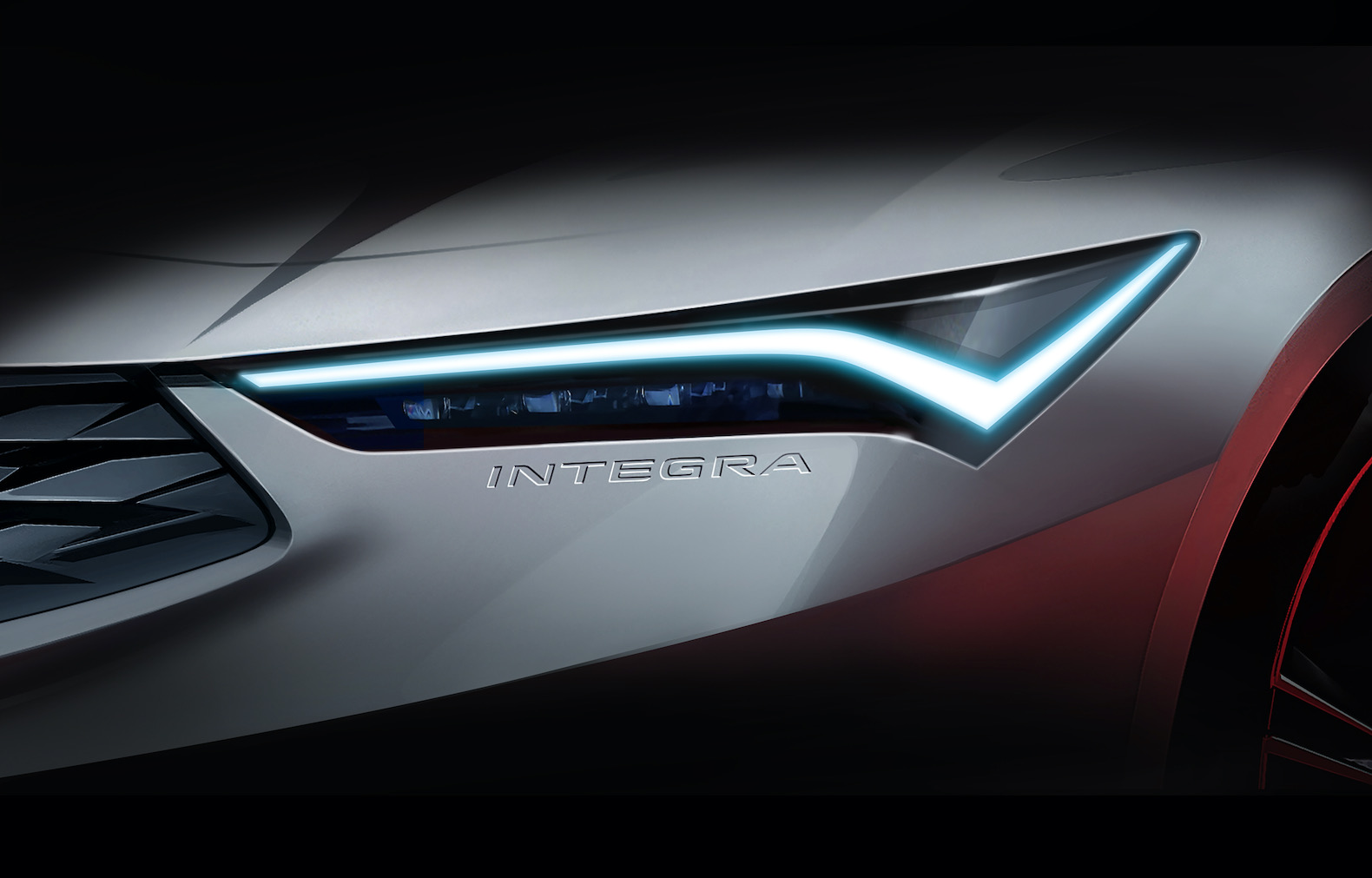 Acura Integra Teaser Sketch