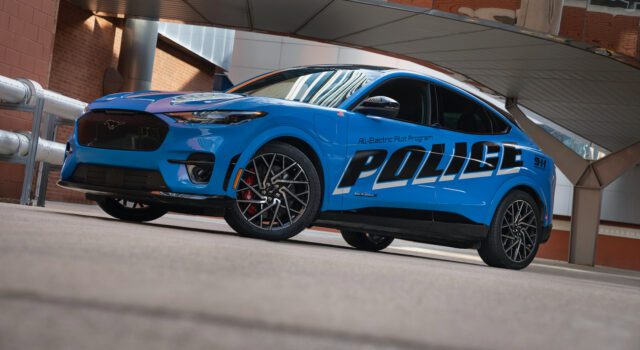 Ford Mustang Mach-E Police Car