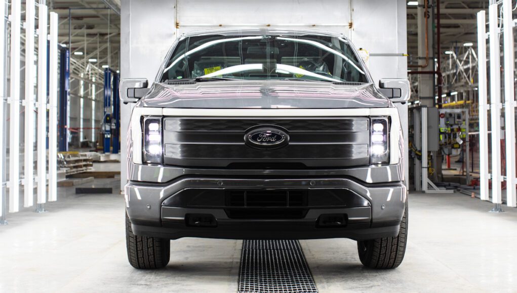 Ford F-150 Lightning pre-production