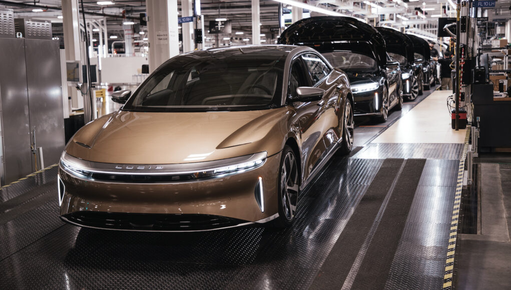 Lucid Air Production