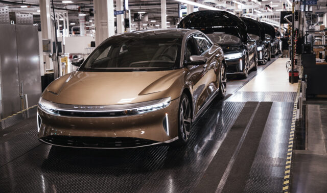Lucid Air Production