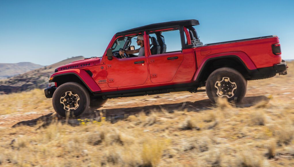 2021 Jeep Gladiator half doors