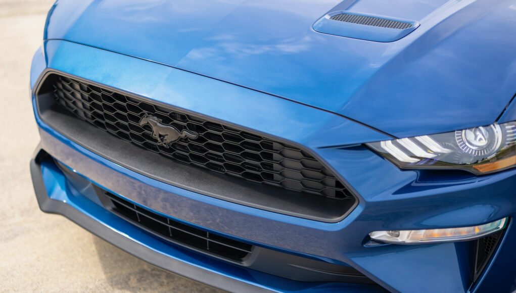 2022 Ford Mustang Stealth Edition Appearance Package . Preproduction model shown. Available 1st quarter 2022