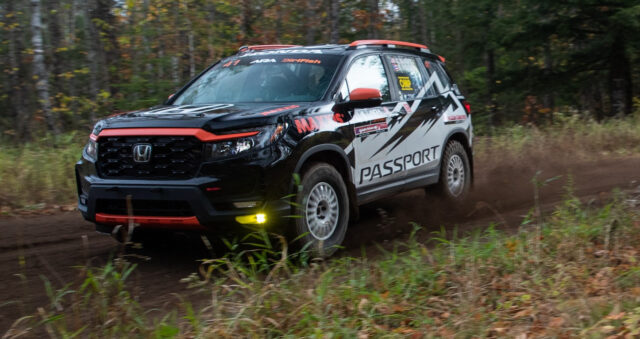 2022 Honda Passport rally truck