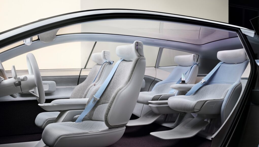 Volvo Concept Recharge, Interior seats