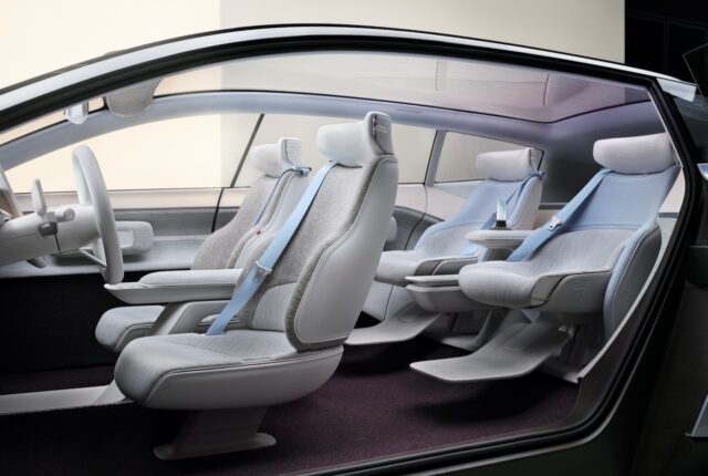 Volvo Concept Recharge, Interior seats