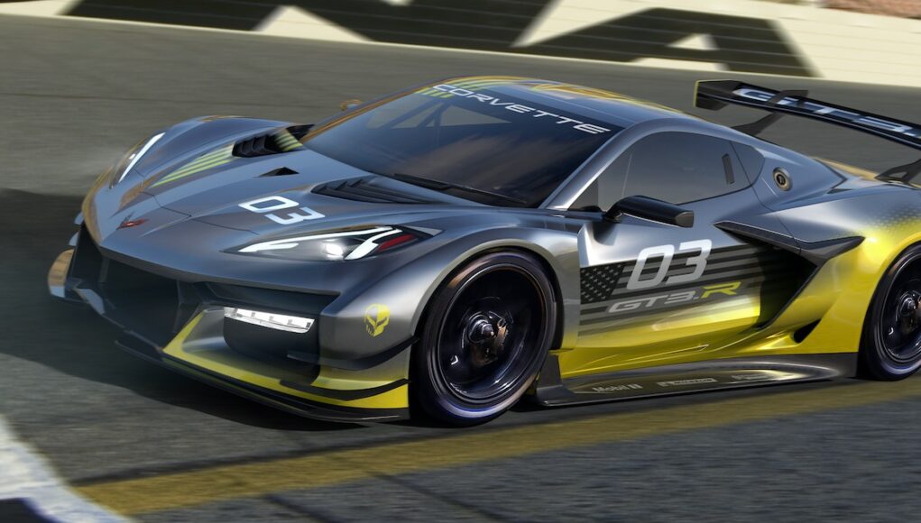 Chevrolet Corvette Z06 GT3.R race car