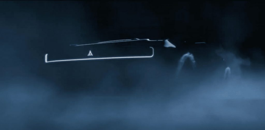 Dodge electric muscle car concept teaser