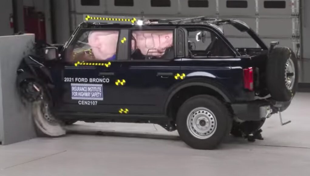 2021 Ford Bronco IIHS