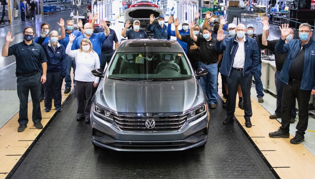 VW Passat Production