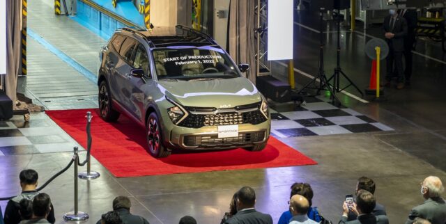 2023 Kia Sportage Production