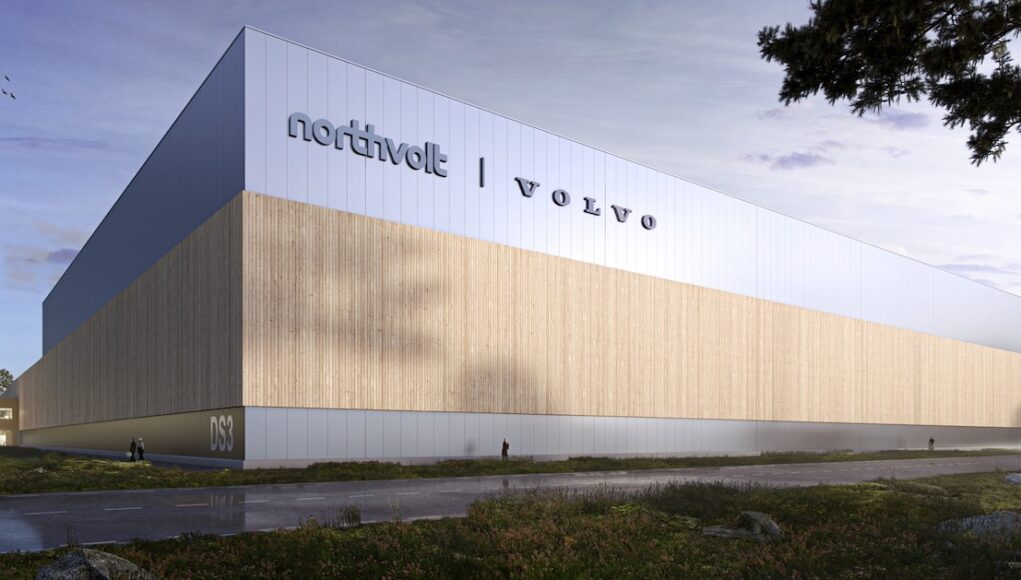 Volvo and Northvolt battery plant