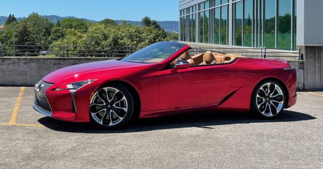 2021 Lexus LC Convertible Review