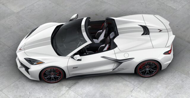 2023 Chevrolet Corvette Z06 70th Anniversary Edition in Carbon Flash Metallic