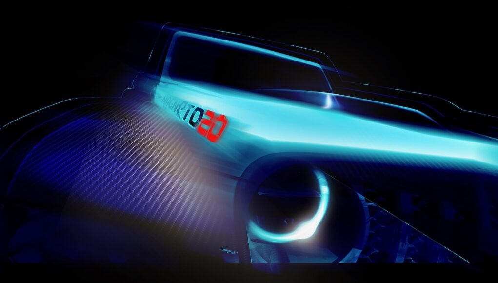 Jeep Wrangler Magneto 2.0 Concept teaser