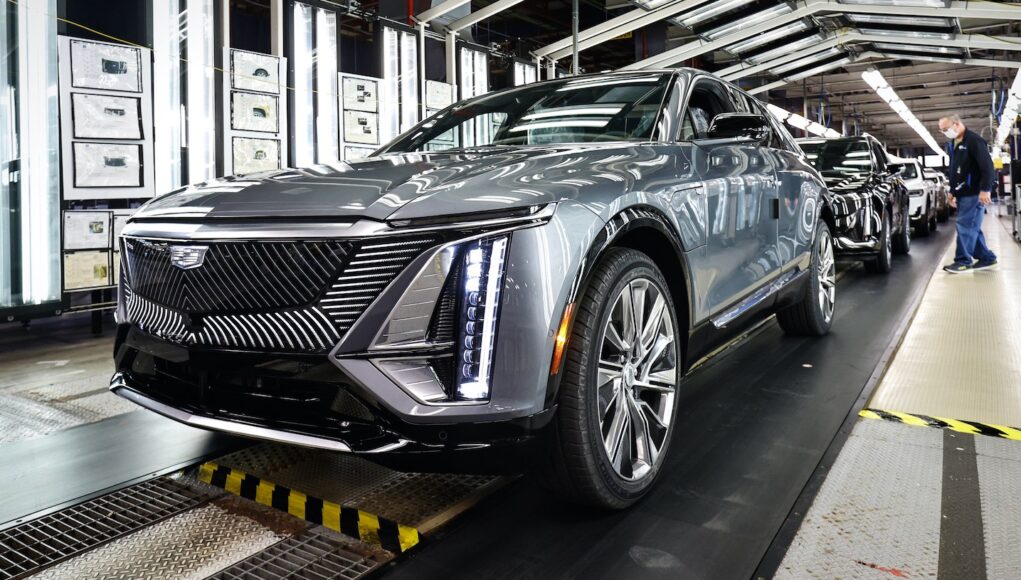 2023 Cadillac LYRIQ Production