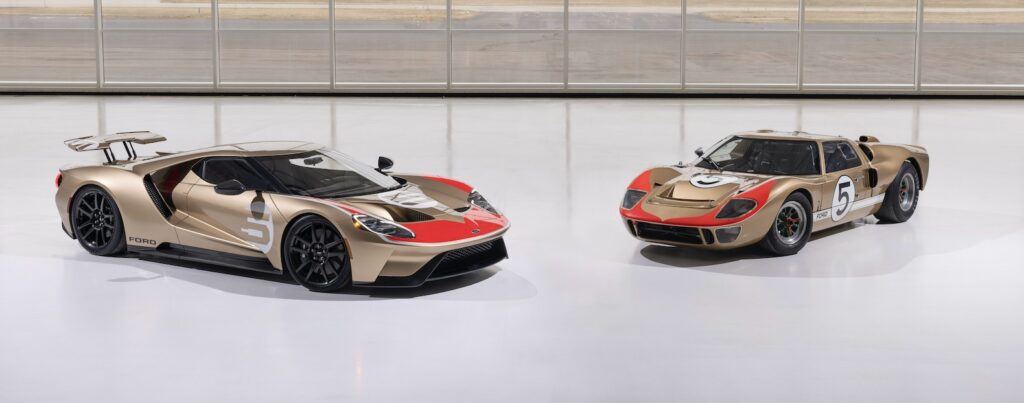 2022 Ford GT Holman Moody Heritage Edition and Ford GT40 MK II