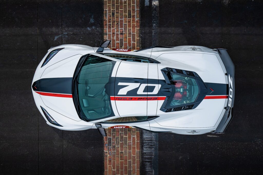 2023 Corvette Z06 70th Anniversary Edition pace car