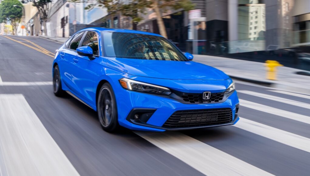 2022 Honda Civic Hatchback with Accessory Wheels