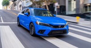 2022 Honda Civic Hatchback with Accessory Wheels