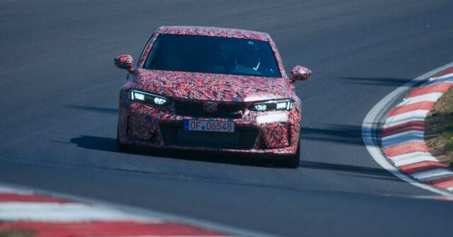 2023 Honda Civic Type R Nürburgring Nordschleife