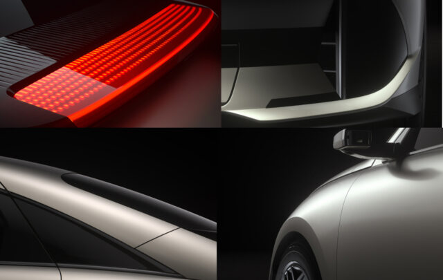 2023 Ioniq 6 electric sedan previewed with new teasers 2023 Hyundai Ioniq 6 Teasers