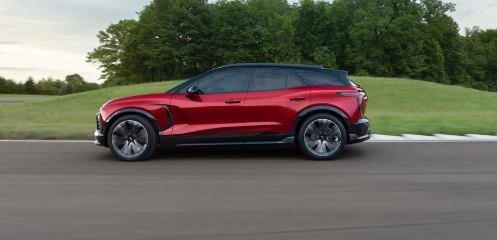 2024 Chevy Blazer EV has up to 557 hp 2024 Chevy Blazer EV has up to 557 hp