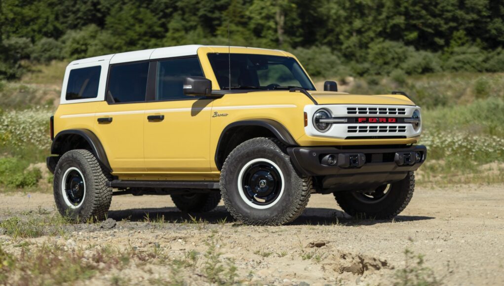 2023 Bronco Heritage Limited Edition Yellowstone Metallic