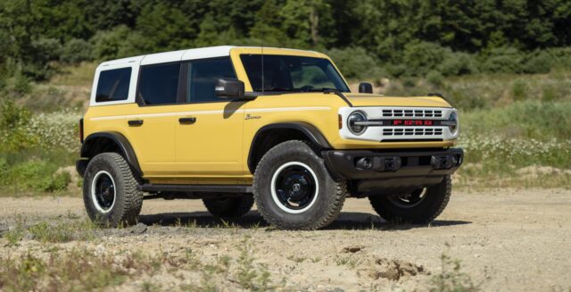 2023 Bronco Heritage Limited Edition Yellowstone Metallic